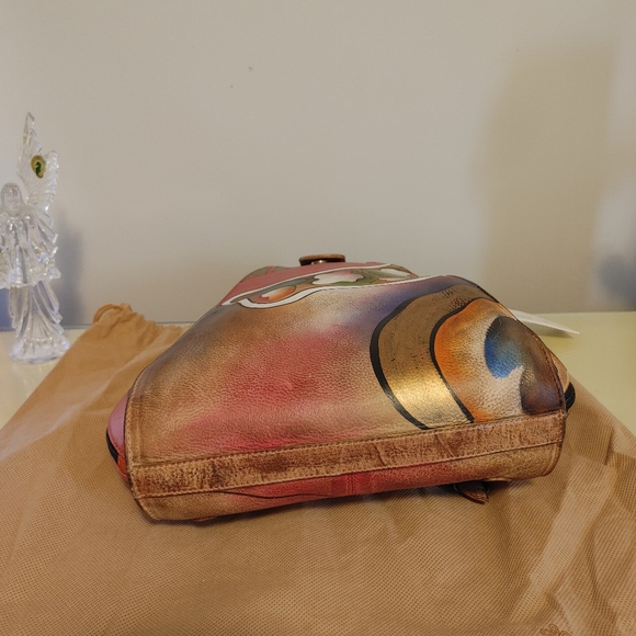 Vintage Anuscka hand painted backpack - Picture 5 of 6